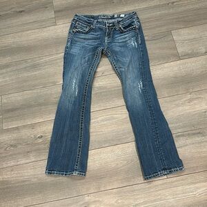 MISS ME Bootcut Low Rise Jeans Sz 28
